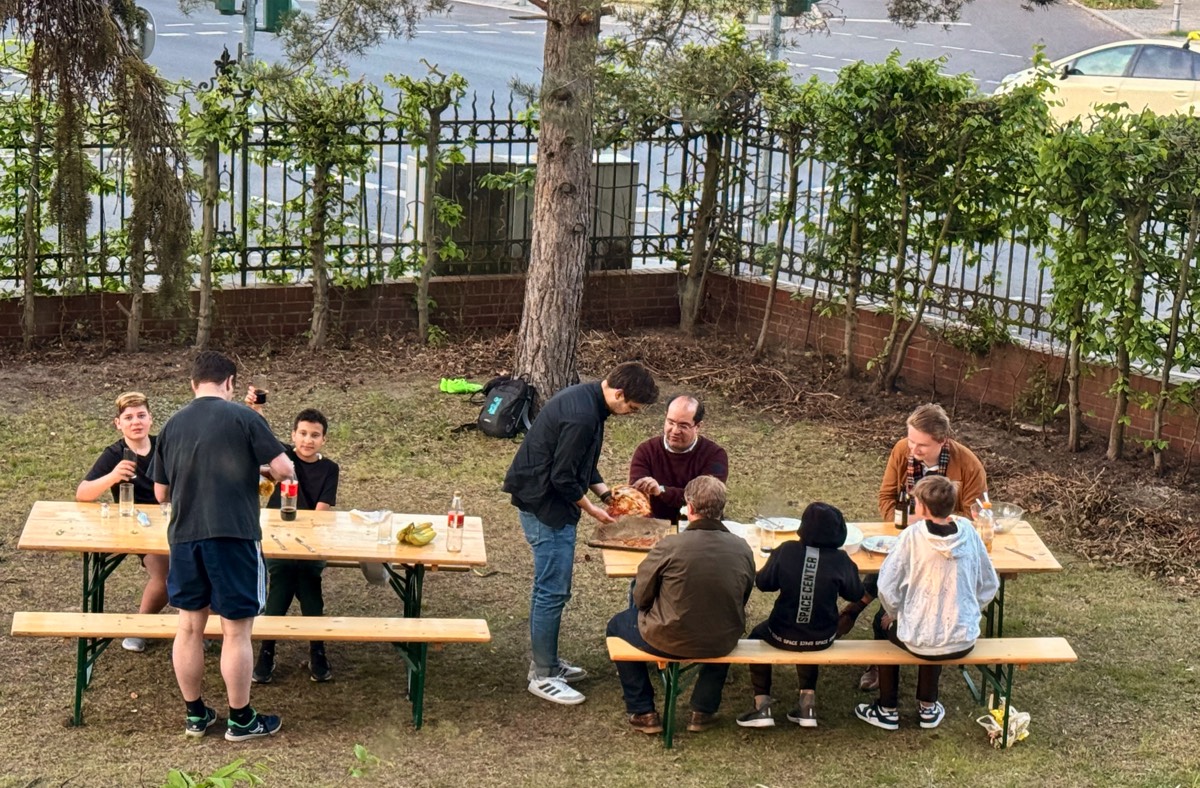 Grillen im Garten von Feldmark