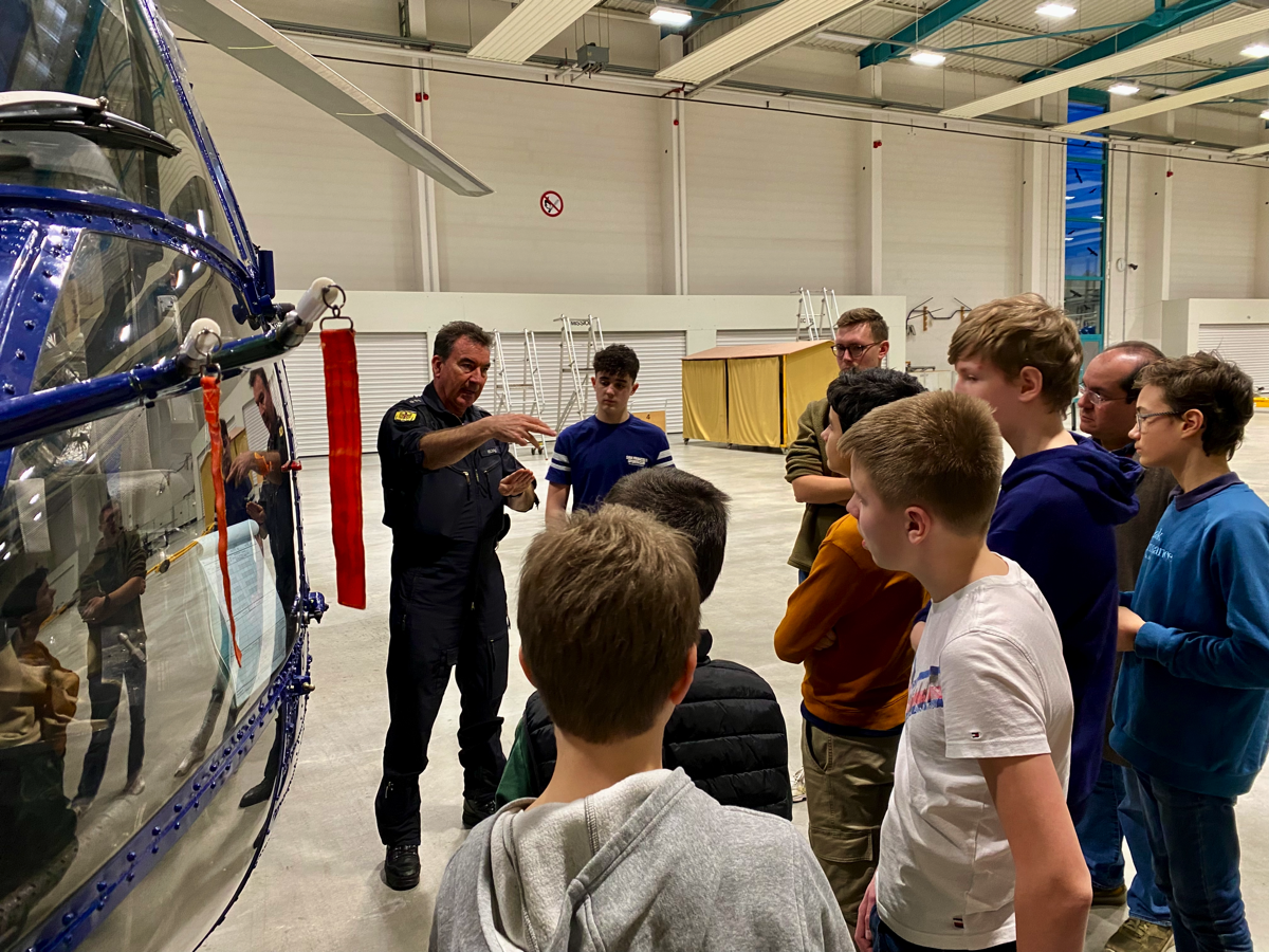 Besuch der Bundespolizeistaffel Ahrensfelde