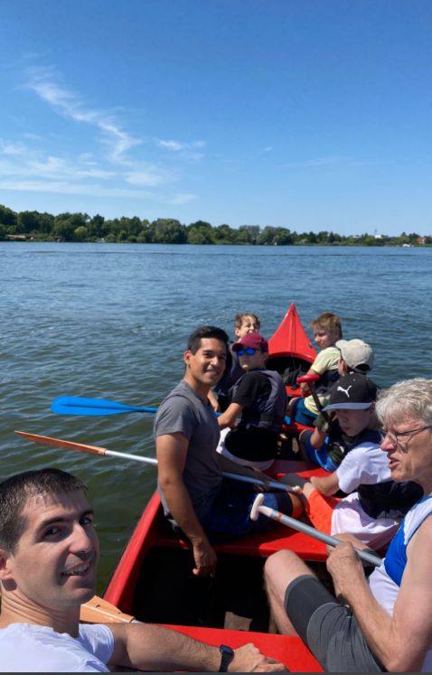 Ausflug mit Booten auf See in in Tangersdorf  Meckpom